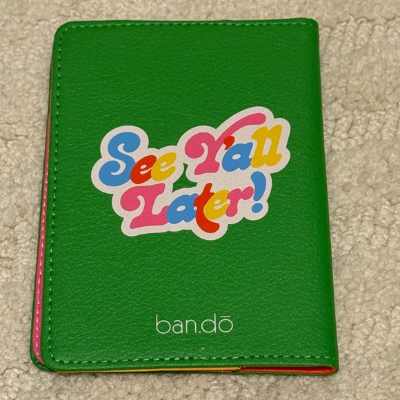 faux leather passport book - Picture 1 of 4